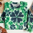 thumbnail image 1 of Xuyuer St. Patrick's Day Sweatshirt for Women Irish Shamrock Pullover Shirts Tops Raglan Sleeve Lucky Leaf Clover Shirt Women St. Patrick's Day Sweatshirts, 1 of 7