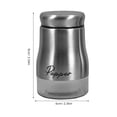thumbnail image 2 of Shisuyan 2pcs Condiment Bottles Salt And Pepper Shakers Portable Seasoning Containers Kitchen Condiment Bottles, 2 of 8