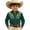 AB452 Dark Green, variant on Tisuna Kids Boy'S Western Cowboy Long Sleeve Shirts Breathable Lapel Collar Floral Print Tops Boys Daily Wear Fall Shirts Size 4-5 Years