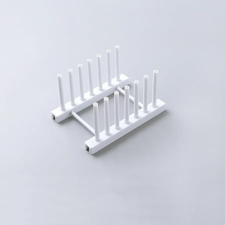 

Kitchen Plastic Pot Lid Shelf Cooking Storage Kitchen Decor Tool Stand Holder