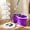 Purple, variant on 360° Spin Mop and Bucket Set with Cleaning System 4pcs Reusable Microfiber Mop Heads for Floor Cleaning, Blue