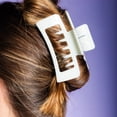 thumbnail image 5 of Gimme Beauty Thick Hair Extra Teeth Claw Clips - Double Layer Claws for Long & Curly Hair - Trendy Large, Non-Slip Accessories - Washable Design - Cream & Brown, 2 Pack, 5 of 9