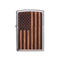 thumbnail image 2 of Zippo 29966 Woodchuck USA American Flag Metal Windproof Lighter, 2 of 5