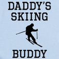 thumbnail image 2 of CafePress - Daddys Skiing Buddy Body Suit - Baby Light Bodysuit, Size Newborn - 24 Months, 2 of 4