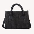 thumbnail image 2 of LHSHID Straw Beach Tote Shoulder Bags Women Hand-Woven Leather Crossbody Handbag Purse, 2 of 6