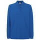 thumbnail image 1 of Fruit Of The Loom - Polo de manga larga para hombre/Caballero - 100% algodón  de primera (Azul), 1 of 2
