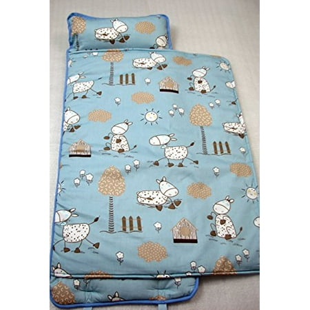 Soho Nap Mat For Toddlers Sunny Horsey Day With Pillow And