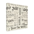 thumbnail image 2 of Anne Tavoletti 'Oaked and Aged Pattern IXC' Canvas Art, 2 of 3