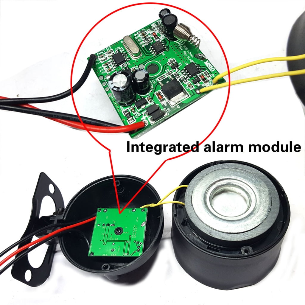 Luwecf New Car Burglar Alarm Keyless Entry Security Protecting System Anti- Device