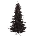 thumbnail image 1 of Vickerman 6.5' Black Fir Artificial Christmas Tree Unlit -K161765, 1 of 3