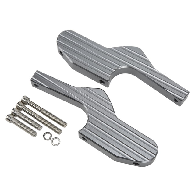 Extensions de Repose-Pieds de Moto, Robuste en Métal Durable Moto Wearproof Footpeg Prolongé pour la Mise à Niveau