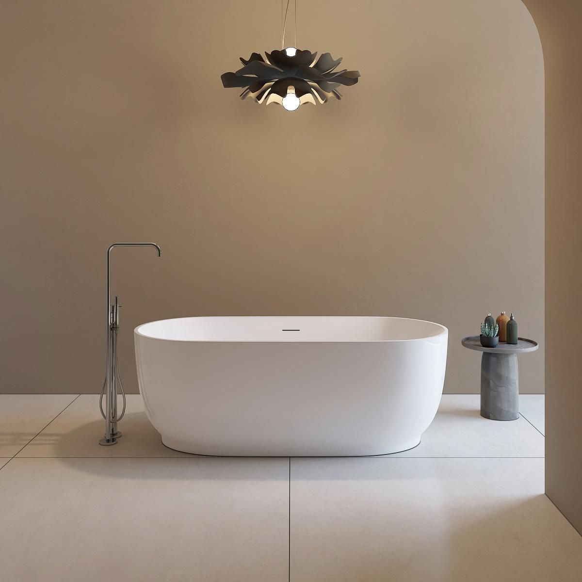A&E Bath and Shower JORIMI-67-WHT FREESTANDING BATHTUB