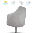 thumbnail image 3 of 6 Pack Boat Cover, Outdoor Waterproof Pontoon Captain Boat Bench Chair Cover, Chair Protective Covers, 3 of 4