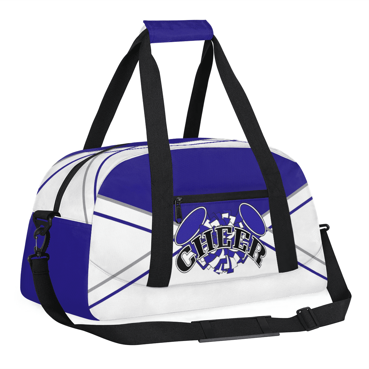 Qzjjjmy Cheer Duffle Bag for Girls Overnight Weekender Bags
