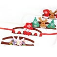 thumbnail image 5 of Pet Christmas Headband, Cute Snowman Elk Patterns Pet Headwear Accessory for Photography Props 1PC, 5 of 8