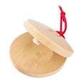 thumbnail image 2 of BELOVING 6X Wooden Finger Castanet Kids Musical Castanets Instrument DIY Baby Instruments, 2 of 10