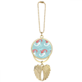 thumbnail image 1 of Carp Waves Japan Totem Art Deco  Fashion Car Keychain Angel Wing Pendant, 1 of 4