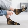 thumbnail image 2 of Naloa Football Loving Hamster Ankle Socks for Women Non Slip Socks No Show Socks Classic Low Cut Casual Socks Casual Socks, 2 of 7