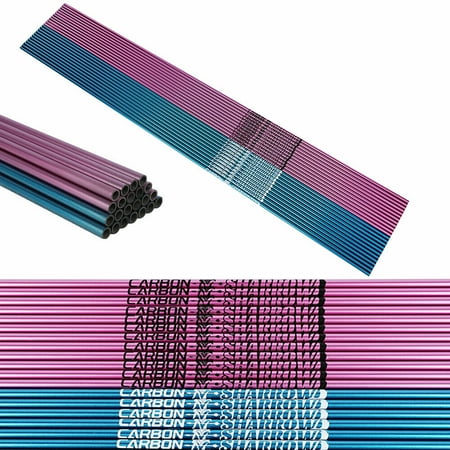 AME 31 inch Pure Carbon Arrows Shaft Spine 400-1000 ID4.2mm Archery Recurve Compound Bow DIY(6pcs )