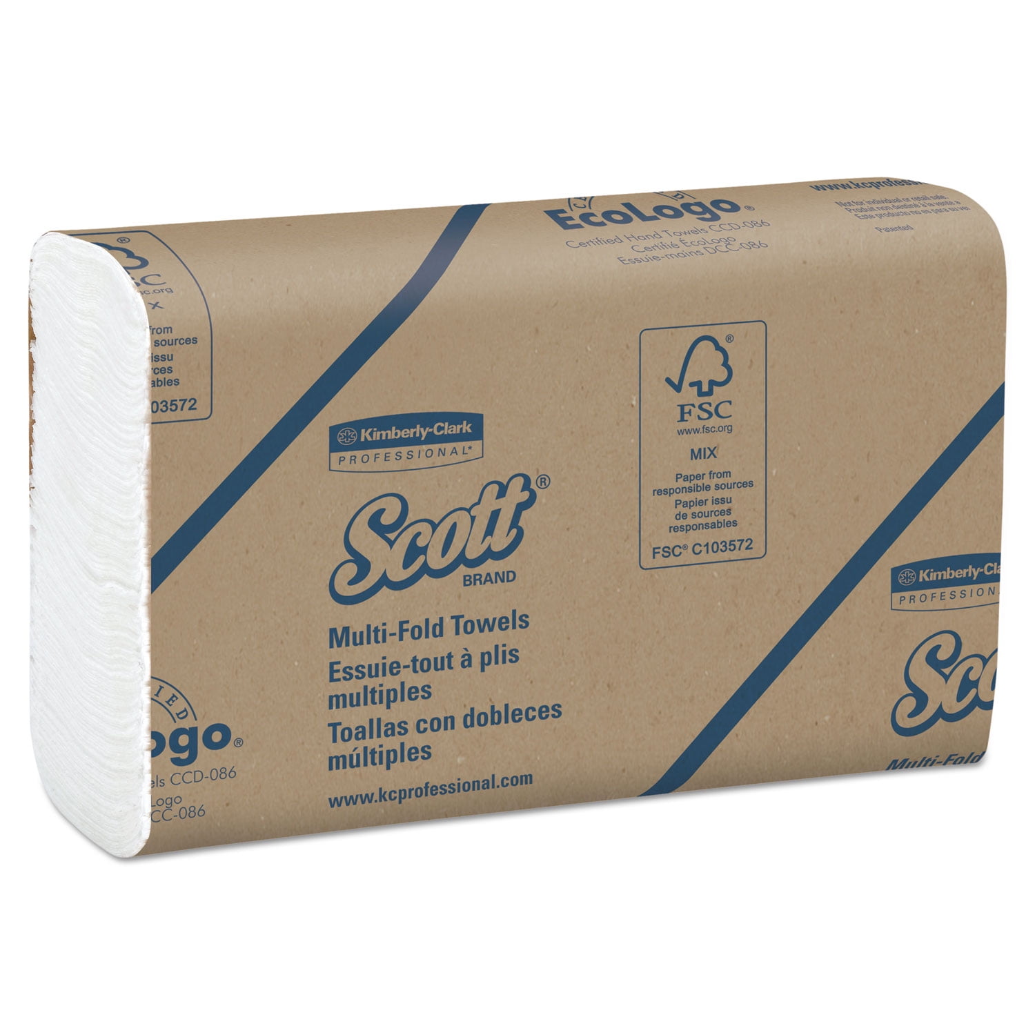 FULL CASE OF 4000 Multifold Paper Towels White 1ply 250/pk 16 Packs Multi Folds FULL CASE OF 4000 Multifold Paper Towels White 1ply 250/pk 16 Packs Multi Folds