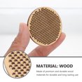thumbnail image 2 of 5 Pcs Copeaux de Croix Ronds en Bois Dorés Mini Accessoires Diy Projets d'Artisanat, 2 of 8