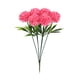 thumbnail image 1 of 6 piezas de flores artificiales de hortensia, crisantemo falso, bola de flores de tallo largo, ramo de novia de hortensia para casa, oficina, cafetería, fiestas, decoración de bodas, 1 of 8