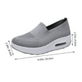 thumbnail image 2 of Masteelf 1Pair Woman Sports Mesh Shoes Breathable Relaxation Slugged Bottom Sneakers, 2 of 8