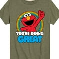 thumbnail image 3 of Sesame Street - Elmo Youre Doing Great - Toddler and Youth Short Sleeve Graphic T-Shirt, 3 of 5