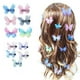 thumbnail image 1 of Pinzas para el pelo con diseño de mariposa de Bla Current para mujeres, niñas y bebés, con purpurina realista (12 unidades), 1 of 7