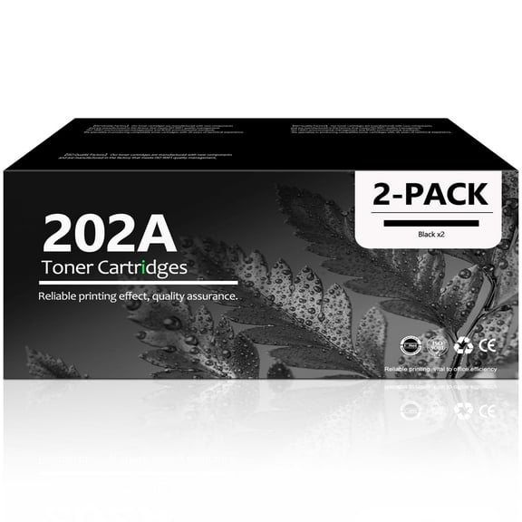 202A Toner Cartridges Compatible for HP 202A CF500A Toner Cartridge for Color LaserJet Pro MFP M281fdw M254dw Printer