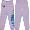thumbnail image 3 of Disney Movie Inside Out Girls Jogger Sweatpants Emotions in Motion, Little and Big Girls Sizes 4-16 Lavender, 3 of 7