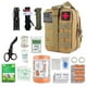thumbnail image 1 of Kit de primeros auxilios militar táctico negro completo, conjunto pequeño + correa para el hombro + tirador de garrapatas + supervivencia, 1 of 4