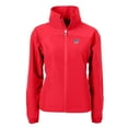 thumbnail image 2 of Women's Cutter & Buck Red Miami Marlins Charter Eco Recycled Full-Zip Jacket, 2 of 3
