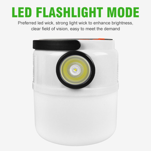 Lámpara LED Solar para acampar impermeable colgante USB recargable para equipos al aire libre JShteea Para estrenar