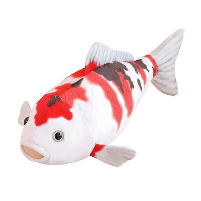 Fish Plush Pillow Simulation Koi-fish Doll Plushies Ornament Sofa Cushion Soft Stuffed Animal Lucky