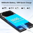thumbnail image 5 of Smartphone FossiBot S3 Pro, 20 GB de RAM, 128 GB de ROM, 6.67 pulgadas, 5000 mAh, 5 of 5