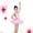 Pink, variant on Girls Ballet Tutu Skirted Dance Leotards Spaghetti Straps Ballerina Dress for Girls Toddler Dance Performance, 3-12 Years