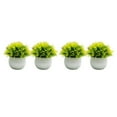 thumbnail image 4 of maskred 2pieces Potted Simulation Plants Wide Application For Any Space Decoration Faux Grasses For Decor yellow 2Set, 4 of 6