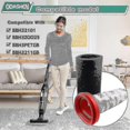 thumbnail image 4 of 3 Pack 25.2v/21.6v Filter For Bosch Flexxo Series 4 Cordless Vacuum Cleaner Bbh32101 Etc,replace, 4 of 4