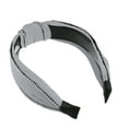 thumbnail image 6 of Unique Bargains 1 Pcs Women Knotted Headbands Fashion Wide Knot Rhinestone Head Bands Hair Accessories Gray, 6 of 7