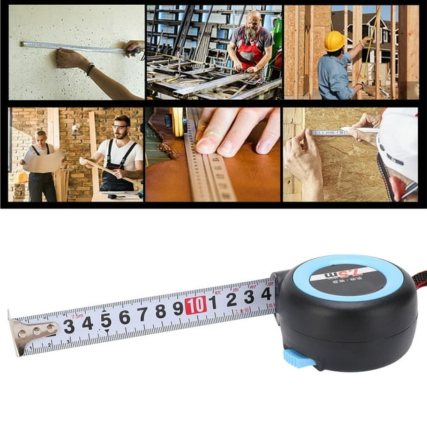 Mètre à ruban numérique, 5 m, ruban de mesure électronique, règle portable  pour le travail du bois avec écran LCD