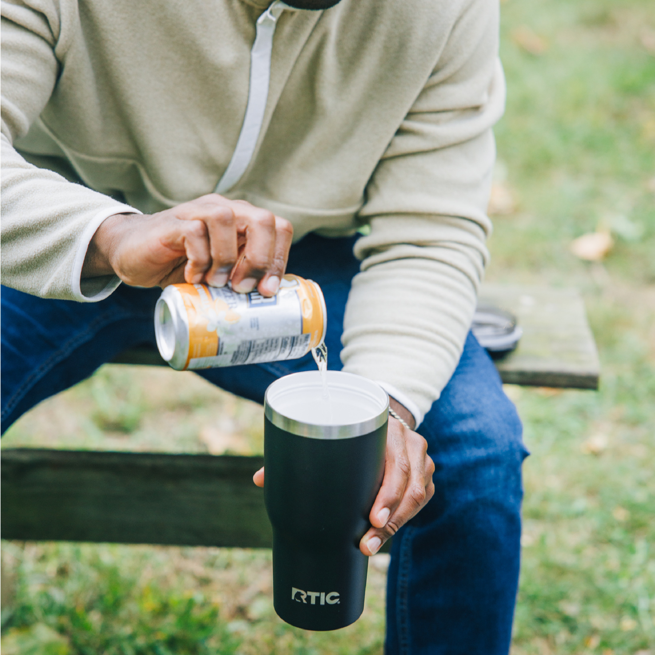 RTIC Essential 20 oz Ceramic-Lined Tumbler with Lid photo 6