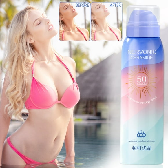 Aqestyerly Beauty Care,Sunscreen Spray Body Sunscreen Body Care Refreshing Non-Greasy 150Ml Beauty Secrets,Gifts for Womens