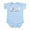 Sky Blue, variant on CafePress - Big Deal In New Jersey Infant Bodysuit - Baby Light Bodysuit, Size Newborn - 24 Months