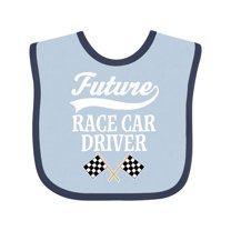 Inktastic Future Race Car Driver Racing Boys Baby Bib