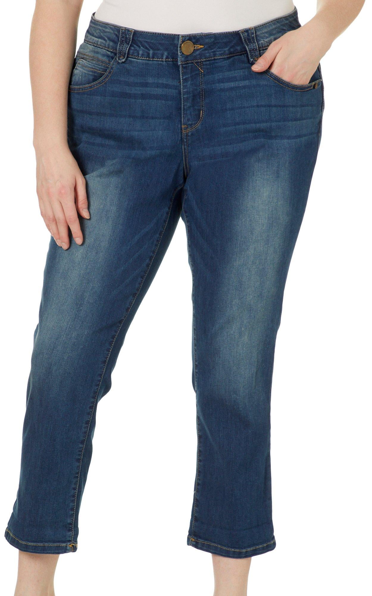 Crop Jeans 18W Medium wash 