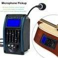 thumbnail image 4 of Piezo Pickup EQ Preamp Set 5 Bandas Amplificador LCD Sintonizador Ecualizador para Guitarra, 4 of 9