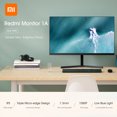 thumbnail image 3 of Monitor Redmi 1A de 23.8 Pulgadas, Pantalla IPS Full HD con Ángulo de Visión de 178°, Diseño Ultradelgado y Tecnología de Luz Azul Reducida para Mayor Comodidad Visual, 3 of 6