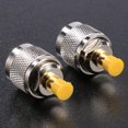 thumbnail image 3 of PL259 UHF-J macho a SMA-K conector hembra adaptador de antena de radio coaxial RF, 3 of 7