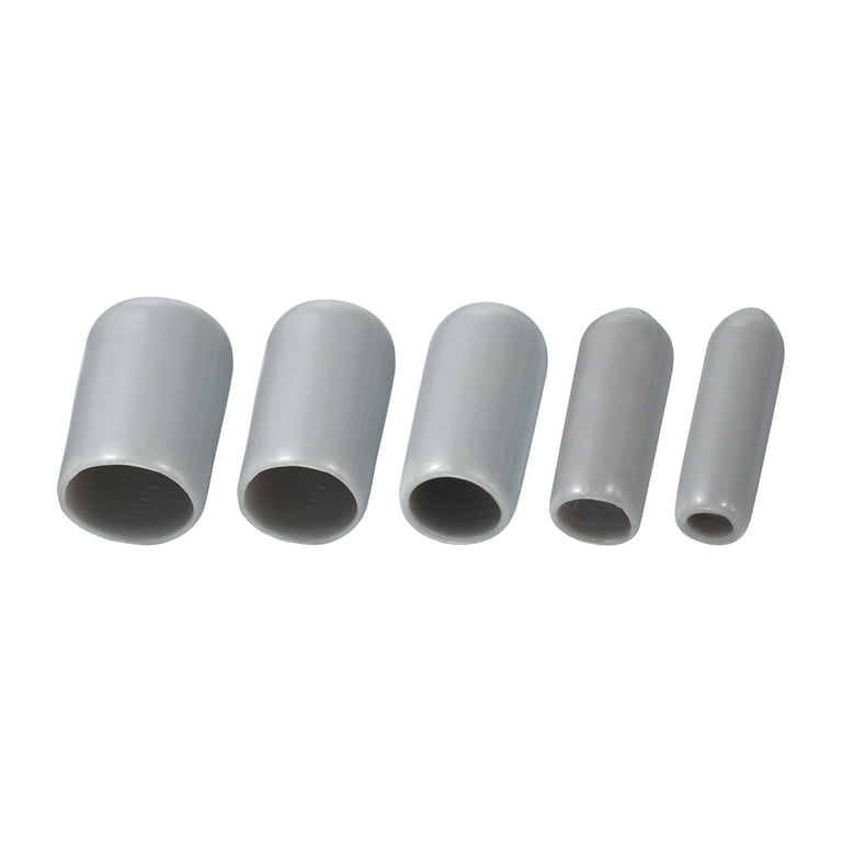 Round Rubber End Caps For Threaded Rod, Free Sample Custom Vinyl Plastic Caps